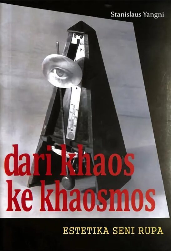Book cover entitled "dari khaos ke khaosmos; Estetika Seni Rupa"