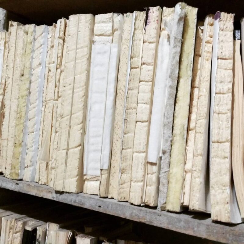 An old notes or books
