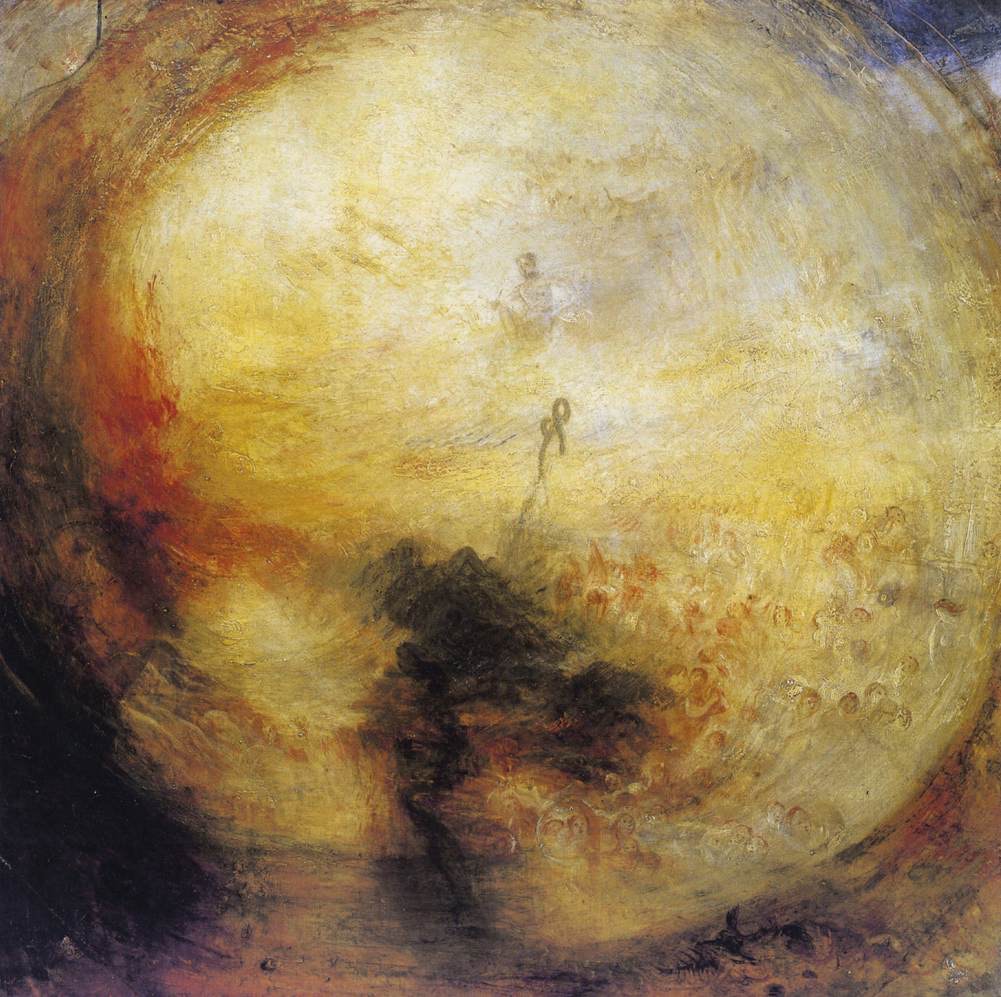 a painting by JWM Turner entitled "The Morning After Deluge"