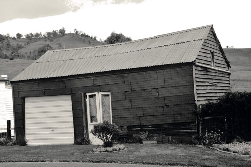 wooden house