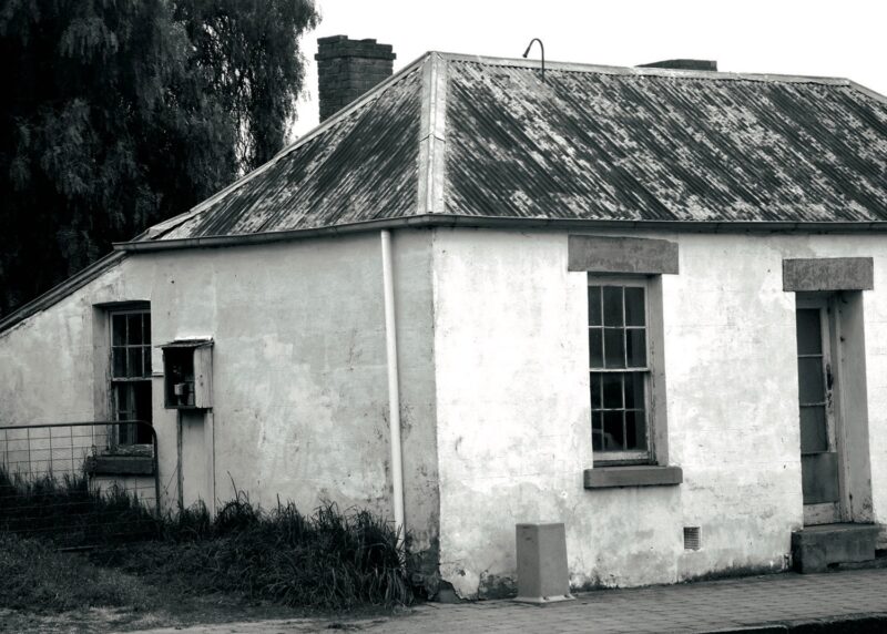 a house with chimney